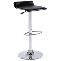 designa black ash high bar stool with gas lift