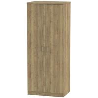 Devon Sterling Oak Wardrobe - 2ft 6in Plain