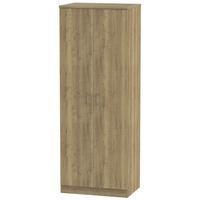 Devon Sterling Oak Wardrobe - Tall 2ft 6in Plain