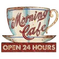 decorative accessories morning cafe sign set of 12