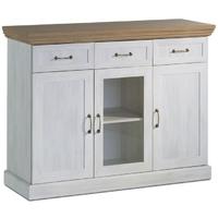 Devonshire Two Tone Sideboard - 3 Door 3 Drawer