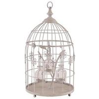 decorative accessories metal bird cage set of 2