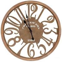 Decorative Accessories Gold Fretwork Clock (Set of 4)