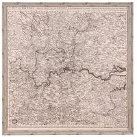 Decorative Accessories London Framed Map (Set of 2)