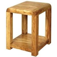 Delhi End Table with Shelf