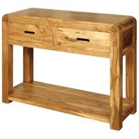 Delhi Console Table with 2 Drawer and Shelf