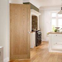 Deanta Walden Real American Oak Veneer Door, Unfinished