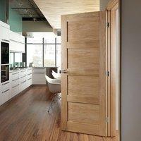 Deanta Coventry Shaker Style Oak Door, Unfinished