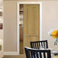 deanta louis real american oak veneer pocket door 12 hour fire rated u ...