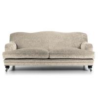 demi 3 seater fabric sofa wicker