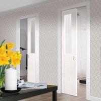 deanta unilateral pocket eton white primed victorian shaker door with  ...