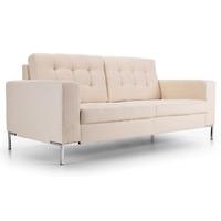 delfine 3 seater sofa natural