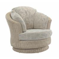 Desser Dijon Lyon Swivel Chair with Arkansas Cushions