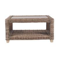 Desser Bath Kubu Glass Coffee Table