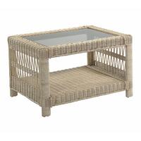 desser cotswold rattan and glass coffee table