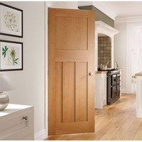 deanta cambridge period oak door unfinished