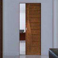 deanta contemporary design cadiz walnut prefinished syntesis pocket do ...