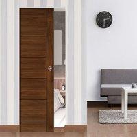 Deanta Seville Walnut Prefinished Syntesis Pocket Door