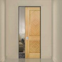 Deanta Kensington Oak Panel Syntesis Pocket Door, Prefinished