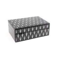 Deco Silver Jewellery Box