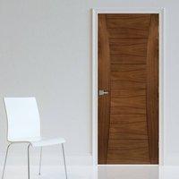 Deanta Pamplona Walnut Prefinished Door, 1/2 Hour Fire Rated