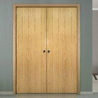 deanta galway real american oak veneer door pair 12 hour fire rated un ...
