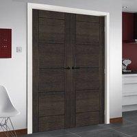 deanta montreal dark grey ash door pair 12 hour fire rated prefinished