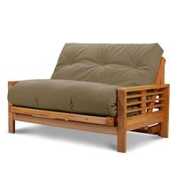 detroit 2 seater futon victoria mink