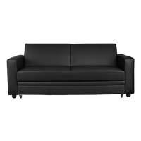 Detroit Faux Leather Sofa Bed with Storage