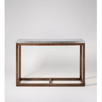 Denton Console table in Cool steel