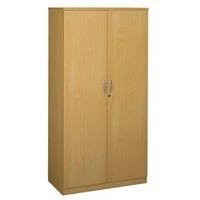 DELUXE CUPBOARD- 2 SHELVES BEECH - H X W X D: 1200 X 1020 X 550