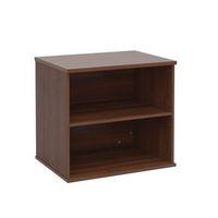 desk high bookcase walnut