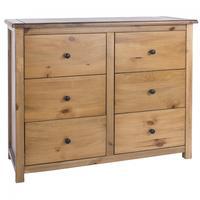 denver 3 plus 3 drawer wide chest