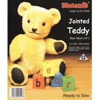 Dempsey Designs Minicraft 35cm Jointed Teddy Kit Height