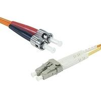 Dexlan 6.56ft OM2 50/125 LC/ST Fiber Duplex Patch Cord