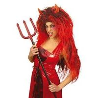 Devil Extra Long In Polybag Wig for Hair Accessory Fancy Dress
