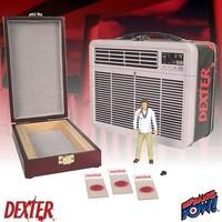 Dexter Tin Tote with Blood Slide Box and Action Figure inside!