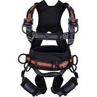 DELHAR35GT - 5Pts Full Body Harness Orange - L