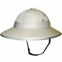 deluxe safari jungle hat hard pith helmet fancy dress