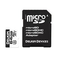 Delkin 64Gb microSDXC Pro Memory Card [DDMSD66064GB]