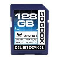 Delkin 128GB SDXC 600X UHS-1 Memory Card