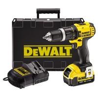 DeWalt 18V XR Lithium-Ion 2-Speed Combi Drill with 1 x 4Ah Battery