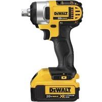dewalt 18v xr lithium ion compact impact wrench with 2 x 4ah batteries
