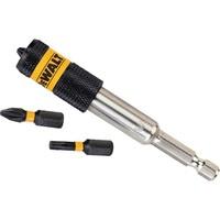 dewalt DT70548T-QZ DeWalt DEWDT70548T DT70548T 3in Impact Rated Bit Tip Holder & 3 25mm Bits 1 Silver