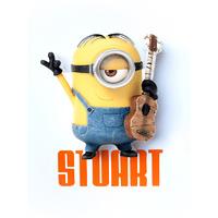 Despicable Me Minions Mini 3D LED Wall Light Stuart