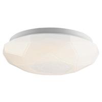 Designer LED Bathroom Ceiling Light with White Diffuser and Octagonal Decoration