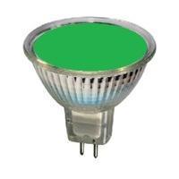 deltech 15w 21 led mr16 green