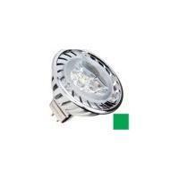 Deltech 4w 3 LED Bridgelux MR16 (Green)