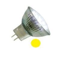 Deltech 0.9w 15 LED MR11 - Yellow