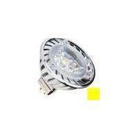 deltech 4w 3 led bridgelux mr16 yellow